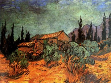 Cobertizos de madera Vincent van Gogh Pinturas al óleo